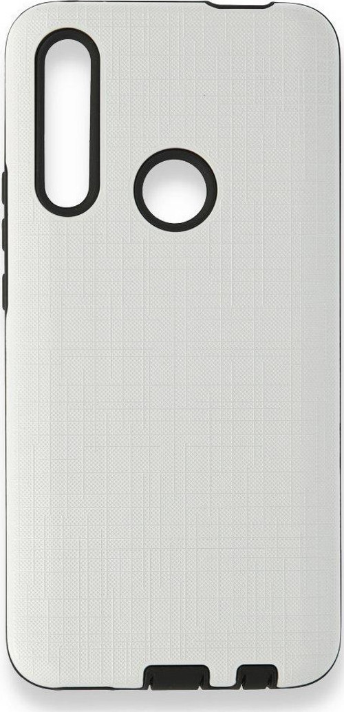 Huawei Y9 Prime 2019 Kılıf Youyou Silikon Kapak - Beyaz