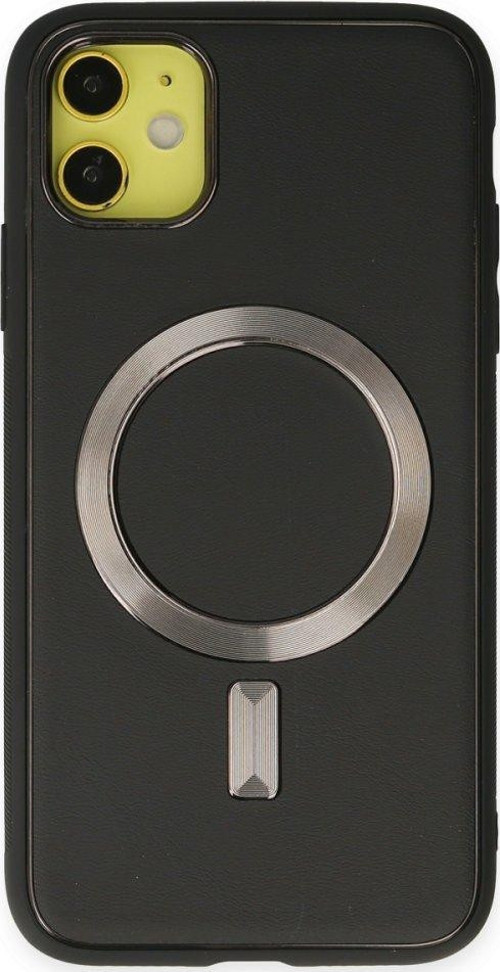 İphone 11 Kılıf Coco Deri Magneticsafe Silikon