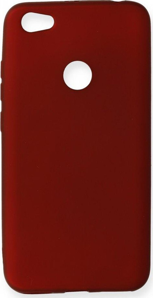 Xiaomi Redmi Note 5A Prime Kılıf Premium Rubber Silikon - Bordo