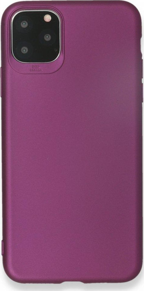 İphone 11 Pro Kılıf Premium Rubber Silikon - Mürdüm