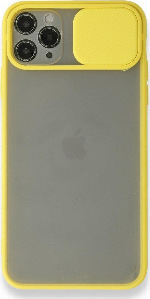İphone 11 Pro Max Kılıf Palm Buzlu Kamera Sürgülü Silikon