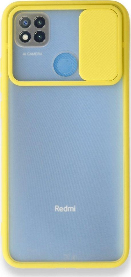 Xiaomi Redmi 9C Kılıf Palm Buzlu Kamera Sürgülü Silikon