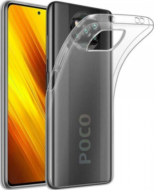 Xiaomi Pocophone X3 Pro Kılıf Deluxe 2Mm Şeffaf Silikon