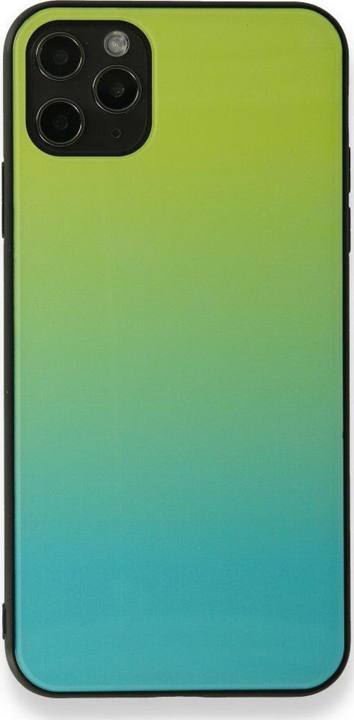 İphone 11 Pro Kılıf Grady Silikon - Yeşil-Turkuaz