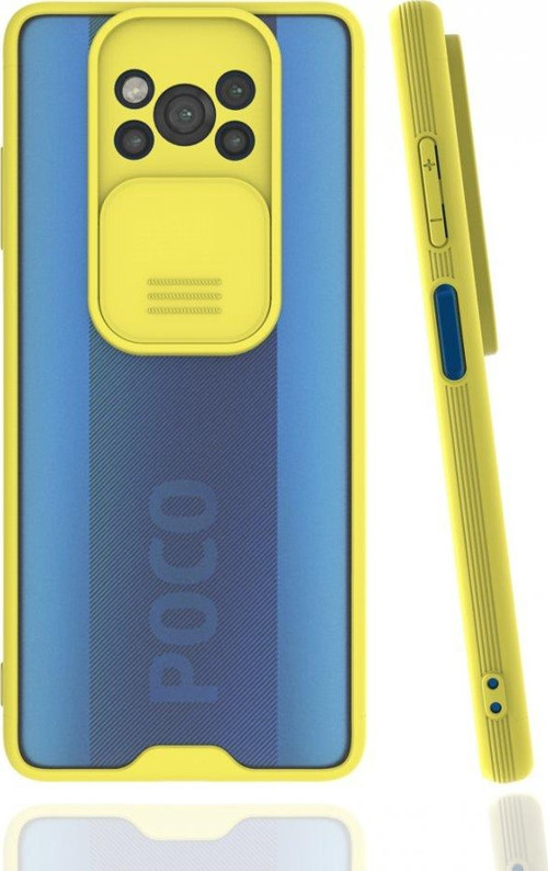 Xiaomi Pocophone X3 Pro Kılıf Platin Kamera Koruma Silikon