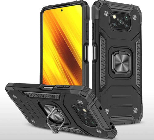 Xiaomi Pocophone X3 Pro Kılıf Zegna Yüzüklü Silikon Kapak