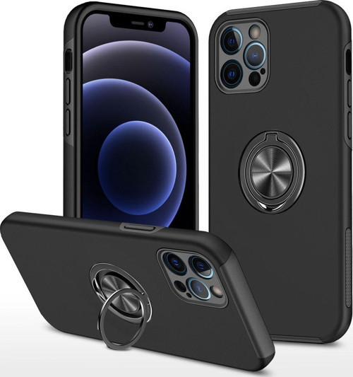 İphone 12 Pro Max Kılıf Elit Yüzüklü Kapak