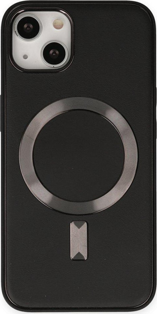 İphone 14 Plus Kılıf Coco Deri Magneticsafe Silikon
