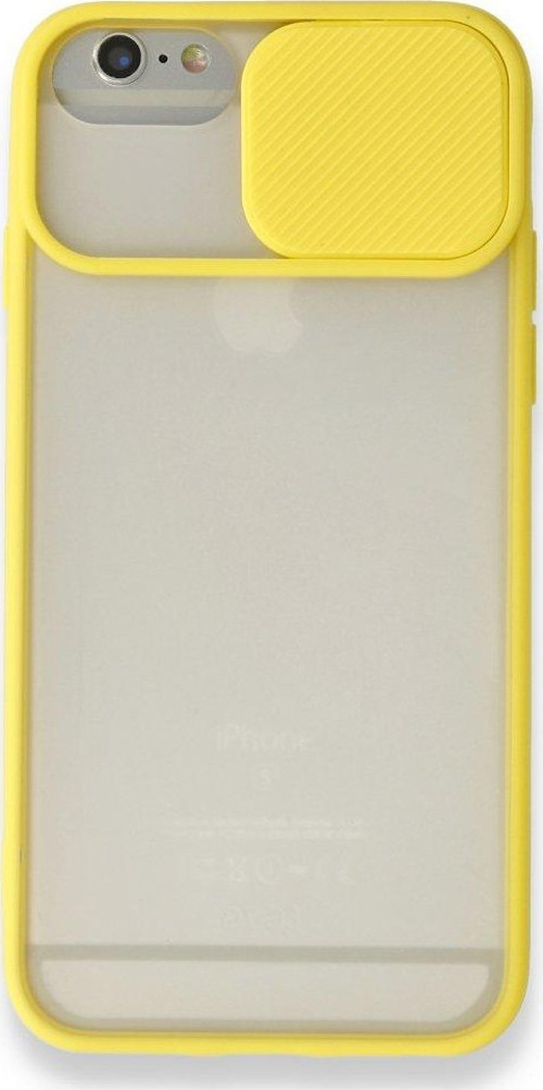 İphone 6 Plus Kılıf Palm Buzlu Kamera Sürgülü Silikon