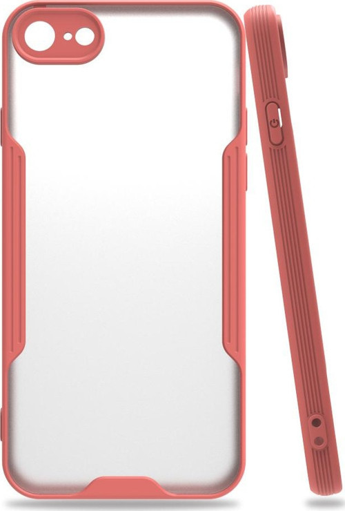 İphone 8 Kılıf Platin Silikon - Pembe