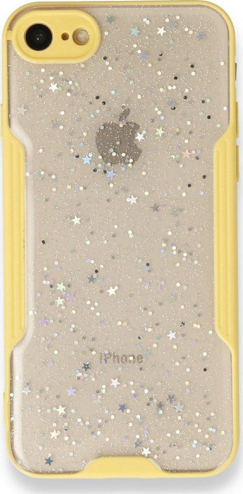 İphone 8 Kılıf Platin Simli Silikon
