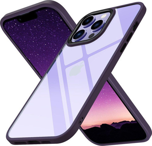 İphone 14 Pro Max Kılıf Power Silikon - Mor
