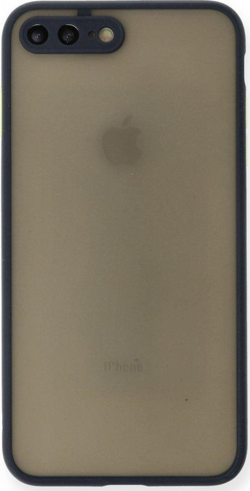 İphone 7 Plus Kılıf Montreal Silikon Kapak - Lacivert