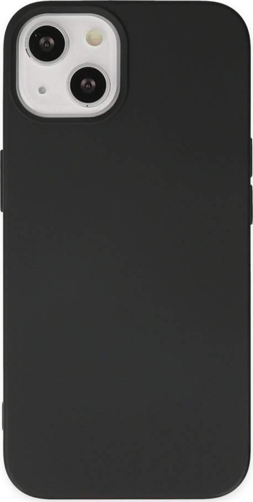İphone 14 Plus Kılıf Nano İçi Kadife Silikon - Siyah