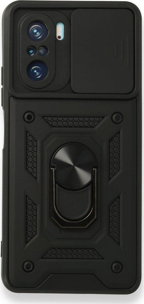 Xiaomi Poco F3 Kılıf Pars Lens Yüzüklü Silikon