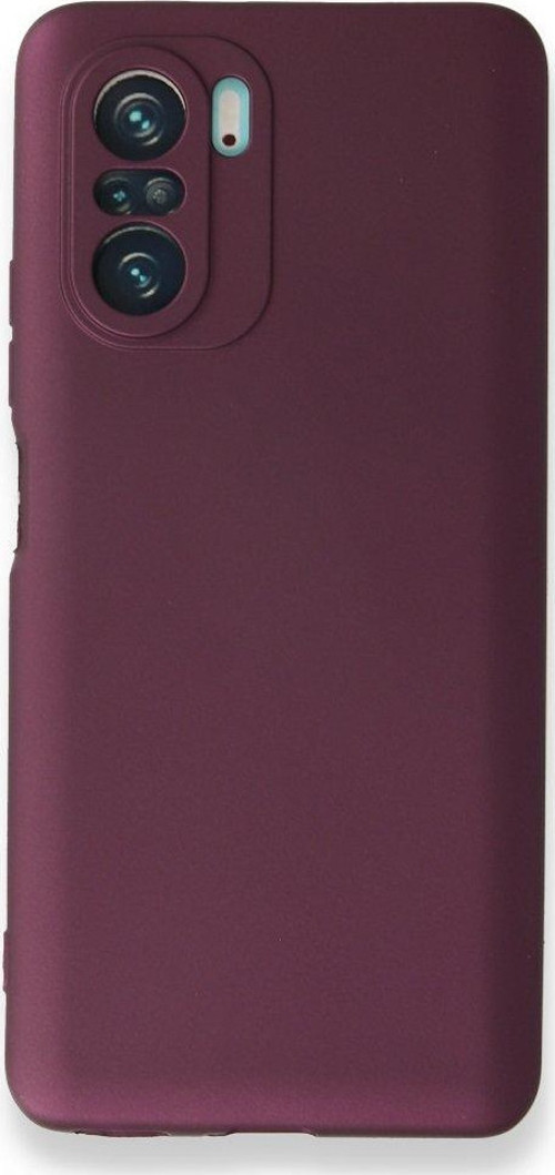 Xiaomi Poco F3 Kılıf Premium Rubber Silikon - Mürdüm