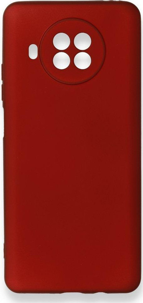 Xiaomi Mi 10T Lite Kılıf Premium Rubber Silikon - Bordo