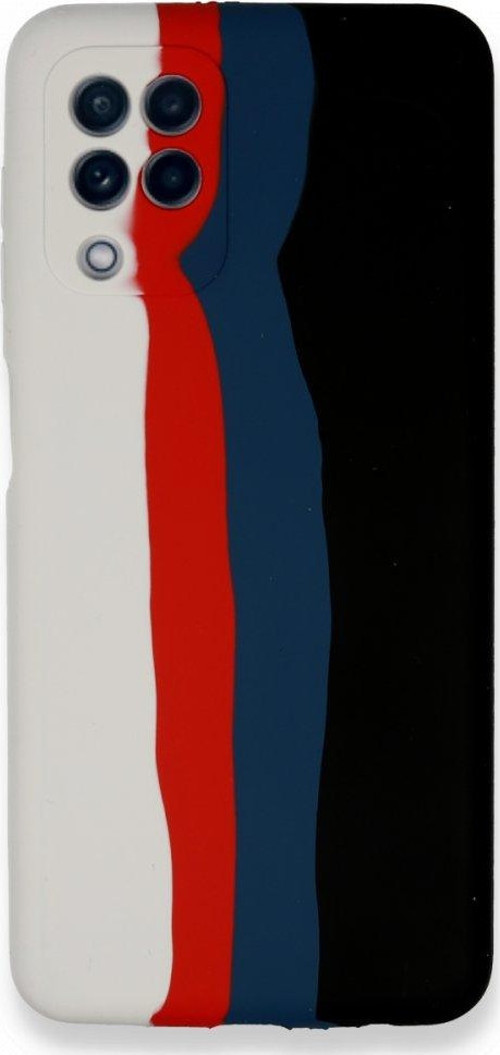 Samsung Galaxy A22 Kılıf Ebruli Lansman Silikon