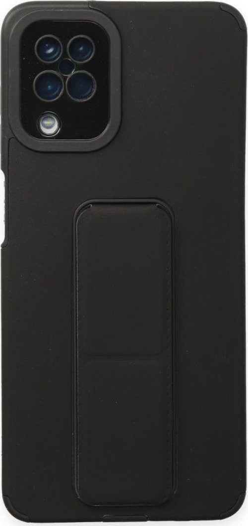 Samsung Galaxy A12 Kılıf Mega Standlı Silikon