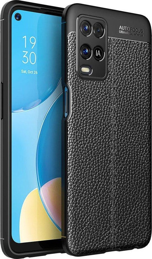 Oppo A54 4G Kılıf Focus Derili Silikon