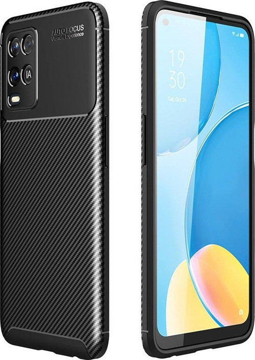 Oppo A54 4G Kılıf Focus Karbon Silikon