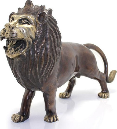 Metal Aslan Biblosu 60 Cm Ksk263
