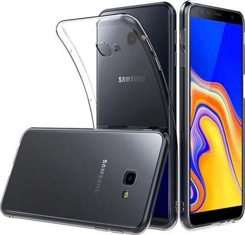 Samsung Galaxy J4 Plus Kılıf Lüx Şeffaf Silikon