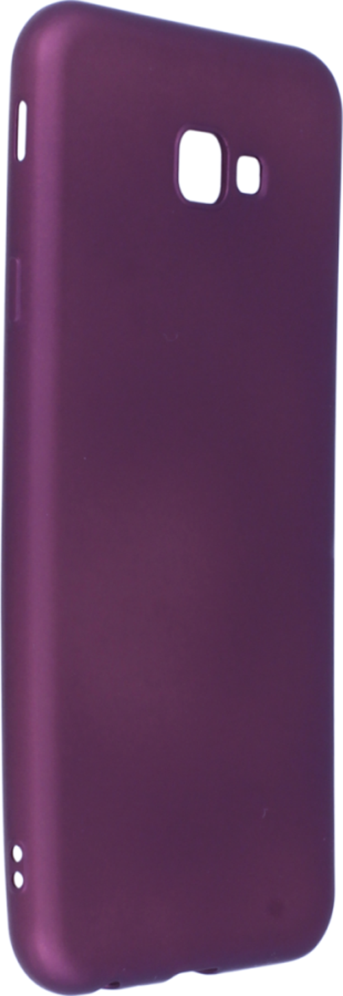 Samsung Galaxy J4 Plus Kılıf Premium Rubber Silikon - Mürdüm
