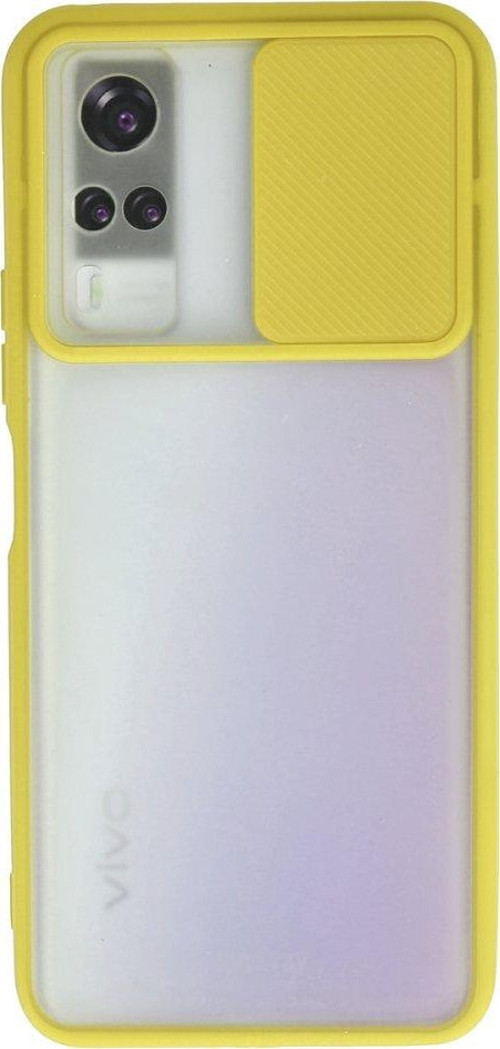 Vivo Y51 Kılıf Palm Buzlu Kamera Sürgülü Silikon
