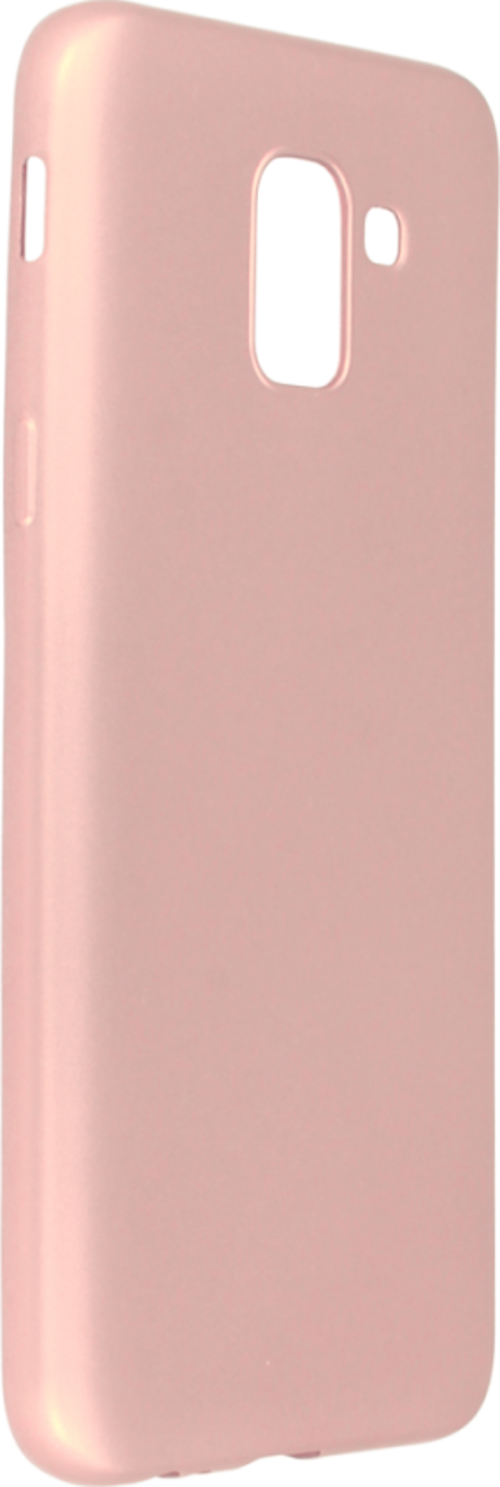 Samsung Galaxy J6 Kılıf Premium Rubber Silikon - Rose Gold