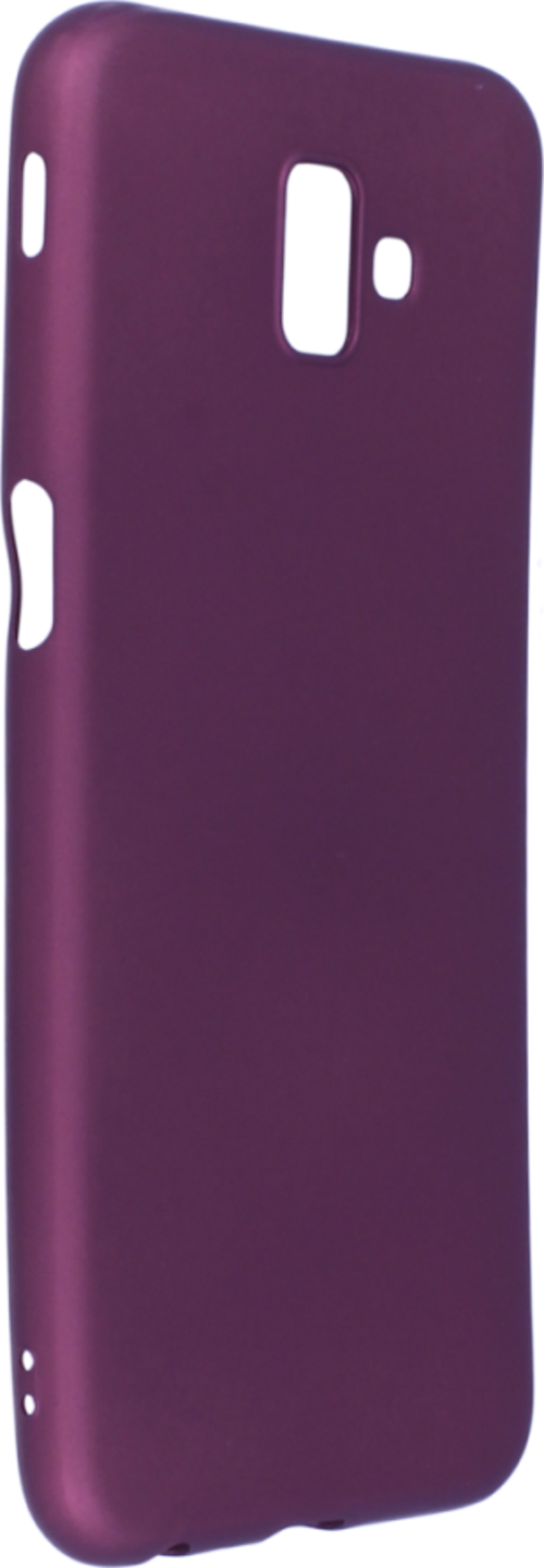 Samsung Galaxy J6 Plus Kılıf Premium Rubber Silikon - Mürdüm