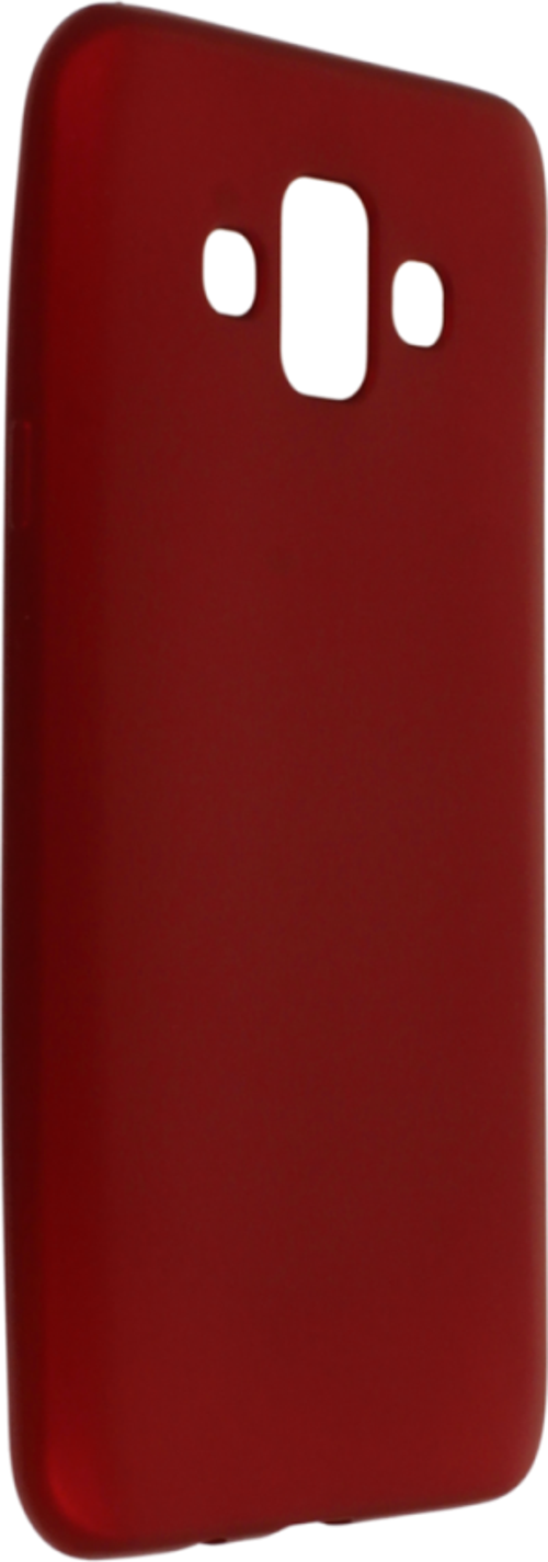 Samsung Galaxy J7 Duo Kılıf Premium Rubber Silikon - Bordo