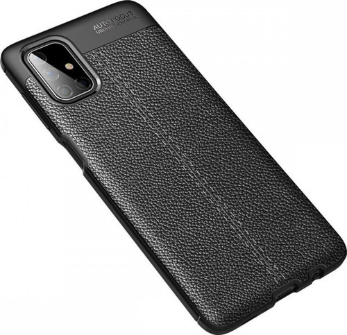 Samsung Galaxy M51 Kılıf Focus Derili Silikon