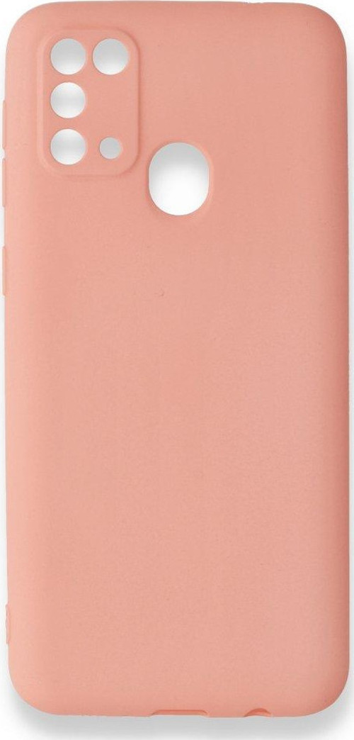 Samsung Galaxy M31 Kılıf Premium Rubber Silikon - Pudra