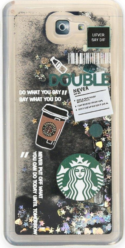 Samsung Galaxy J7 Prime Kılıf Starbuck Sulu Silikon