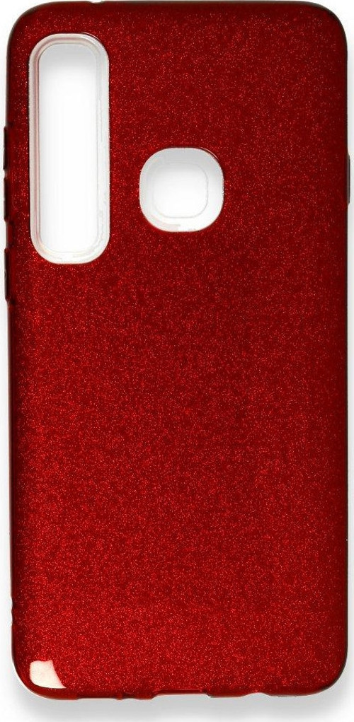 Samsung Galaxy A9 2018 Kılıf Simli Katmanlı Silikon