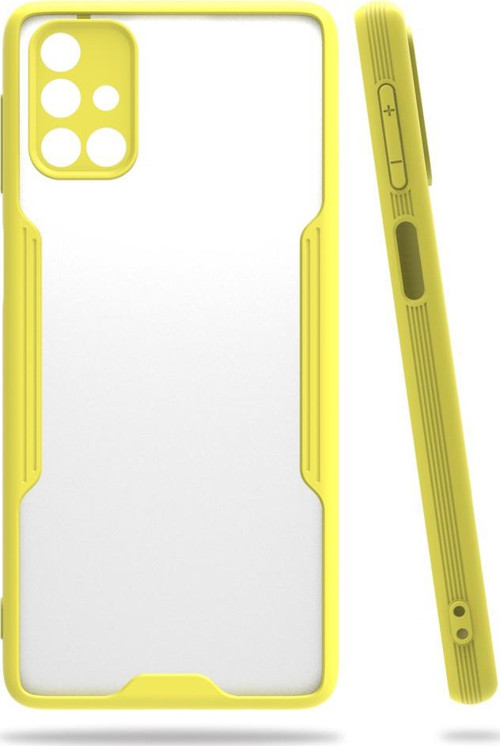 Samsung Galaxy M31S Kılıf Platin Silikon