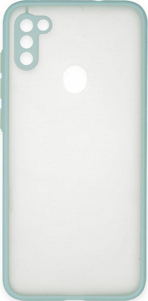 Samsung Galaxy M11 Kılıf Montreal Silikon Kapak - Turkuaz