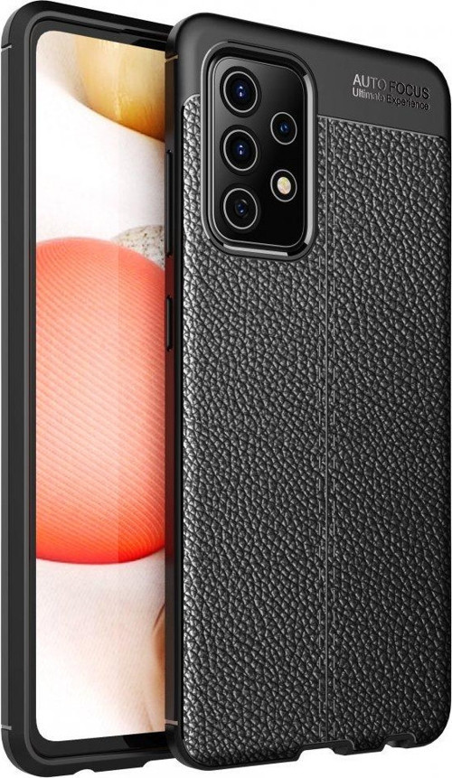 Samsung Galaxy A72 Kılıf Focus Derili Silikon