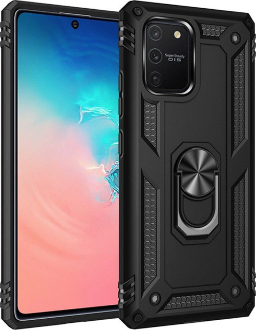 Samsung Galaxy A91 / S10 Lite Kılıf Sofya Yüzüklü Silikon Kapak