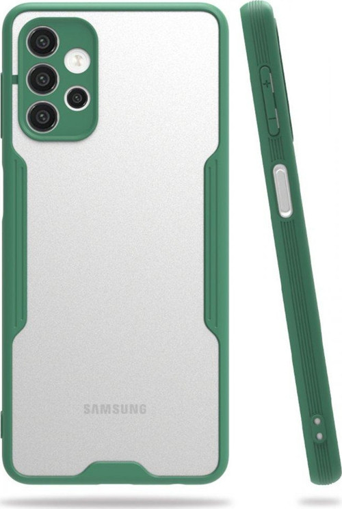 Samsung Galaxy A52 Kılıf Platin Silikon - Yeşil