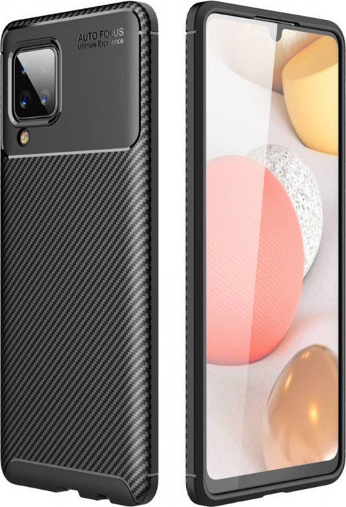 Samsung Galaxy M22 Kılıf Focus Karbon Silikon