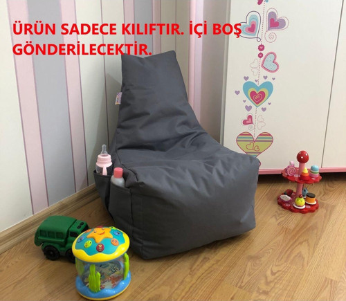 Açelya Çocuk(1-8 Yaş) Armut Koltuk Kılıfı ( Ürün Sadece Kılıftır. İçi Boş Gönderilecektir. )