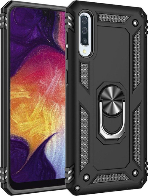 Samsung Galaxy A30S Kılıf Sofya Yüzüklü Silikon Kapak