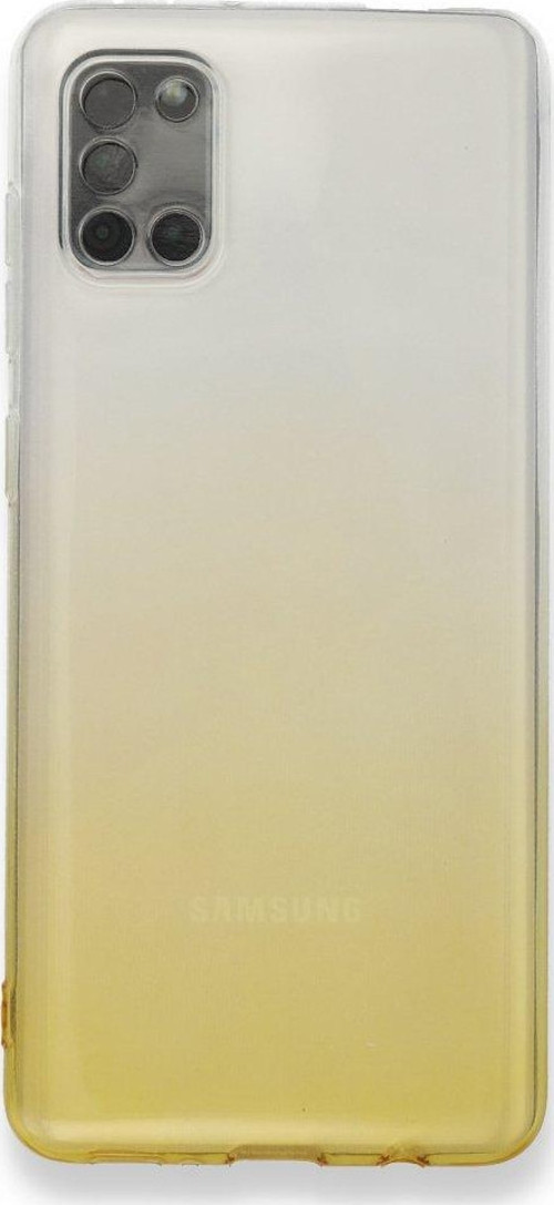 Samsung Galaxy A31 Kılıf Lüx Çift Renkli Silikon