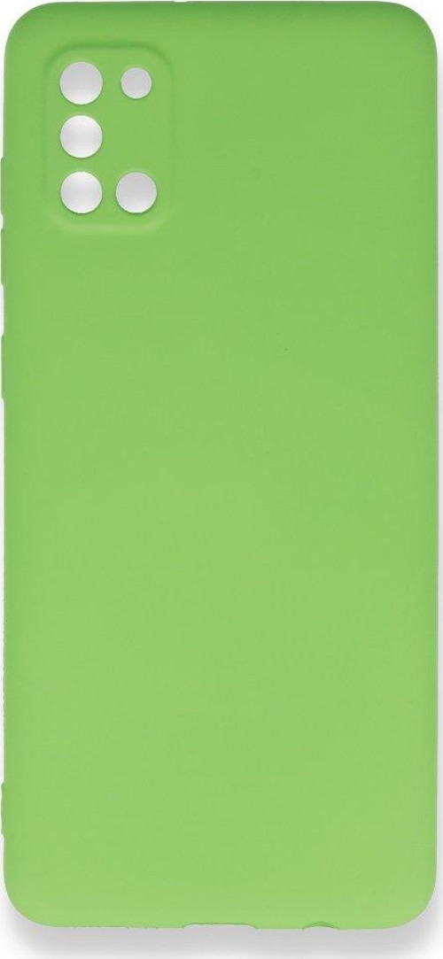 Samsung Galaxy A31 Kılıf Premium Rubber Silikon - Yeşil