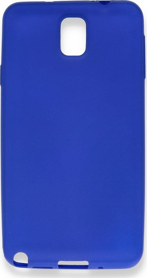 Samsung Galaxy Note 3 / N9000 Kılıf Premium Rubber Silikon - Mavi