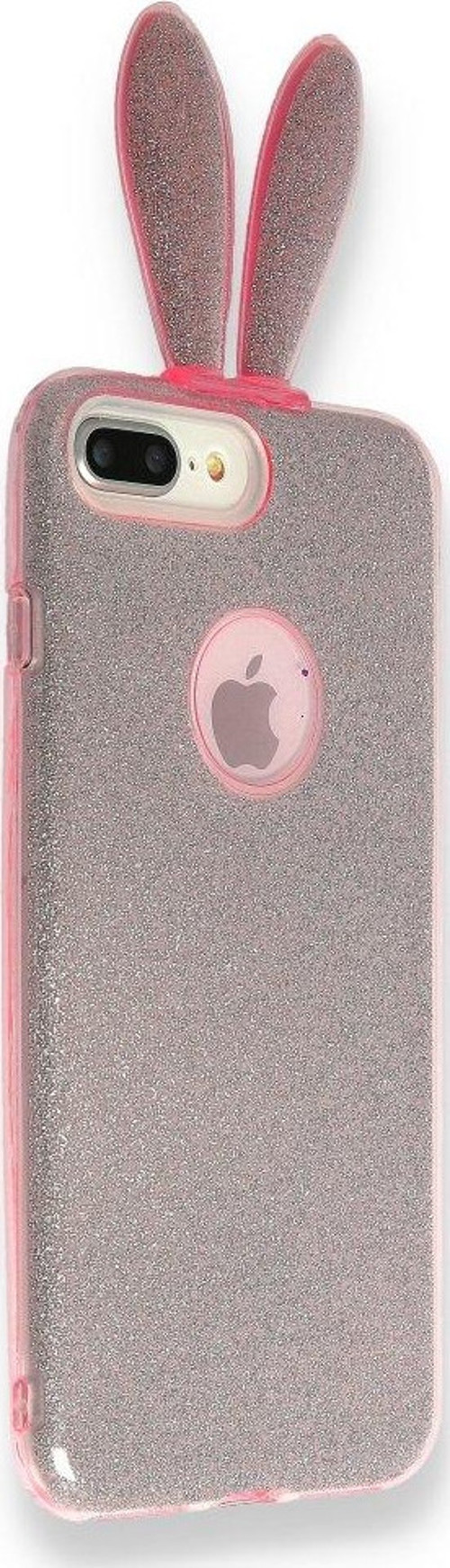 Samsung Galaxy S10 Plus Kılıf Rabbit Simli Silikon