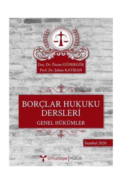 Umuttepe Yayınları Borçlar Hukuku Dersleri & Genel Hükümler