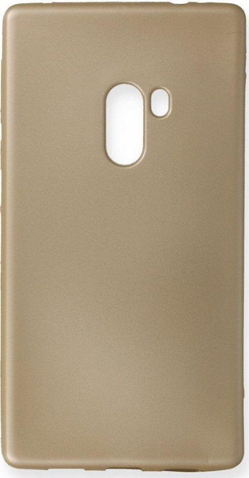 Xiaomi Mi Mix Kılıf Premium Rubber Silikon - Gold